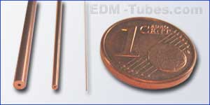 Gr&ouml;&szlig;envergleich von Kupferelektroden